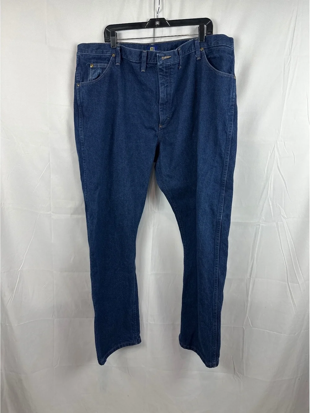 Wrangler Men's Classic Blue Denim Jeans Size 44x32